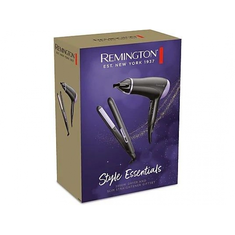 SET REMINGTON SECADOR Y PLANCHA DE PELO ESSENTIALS - 2000W - Imagen 4